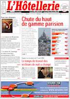 Le journal de L'Hôtellerie numéro 2823 du 29 mai 2003