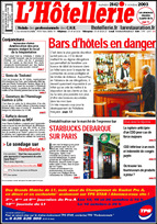 Le Journal de L'Hôtellerie numéro 2842 du 9 octobre 2003